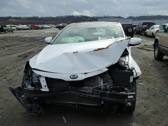 5XXGN4A7XDG188615 - 2013 KIA OPTIMA EX WHITE photo 7