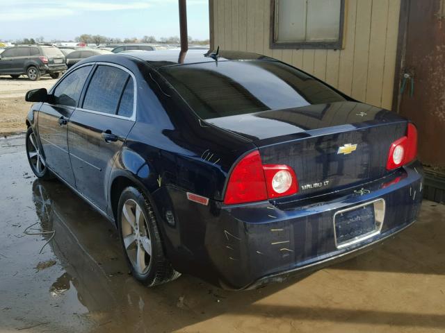 1G1ZC5E12BF201341 - 2011 CHEVROLET MALIBU 1LT BLUE photo 3