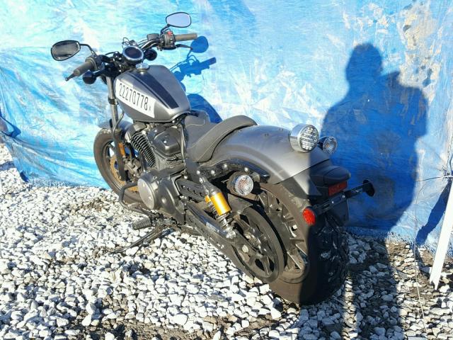 JYAVN05E3EA005234 - 2014 YAMAHA XVS950 CU GRAY photo 3