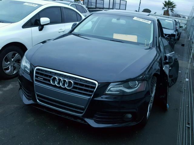 WAUSF78K49N027432 - 2009 AUDI A4 PREMIUM BLACK photo 2