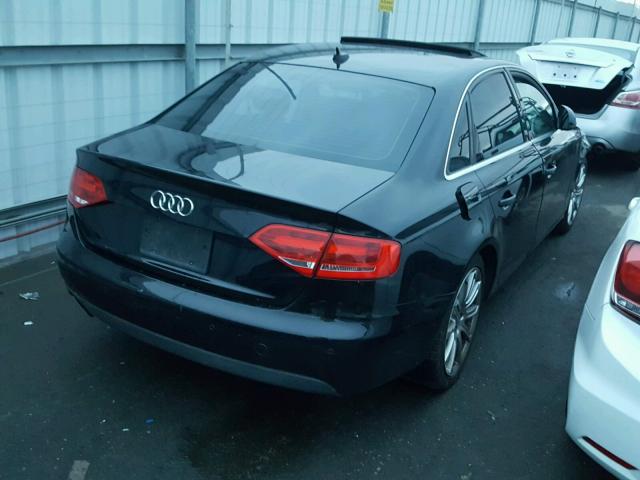 WAUSF78K49N027432 - 2009 AUDI A4 PREMIUM BLACK photo 4