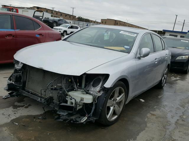 JTHBN96S565007446 - 2006 LEXUS GS GENERAT SILVER photo 2