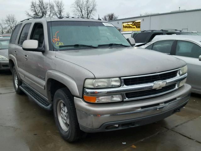 1GNEK13T23J189641 - 2003 CHEVROLET TAHOE K150 BEIGE photo 1