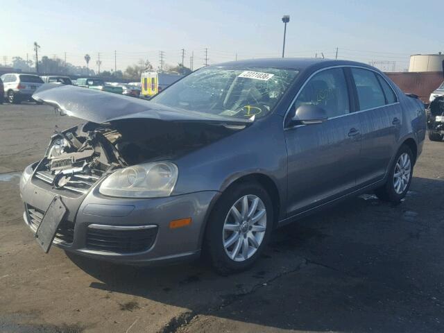 3VWBJ71K87M005689 - 2007 VOLKSWAGEN JETTA 2.0T GRAY photo 2