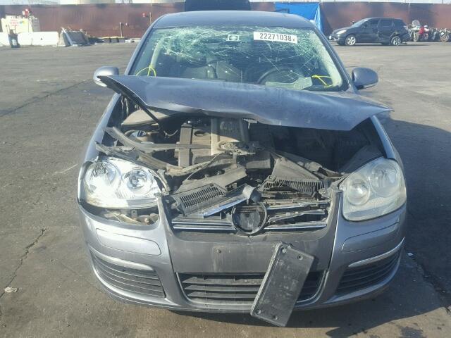 3VWBJ71K87M005689 - 2007 VOLKSWAGEN JETTA 2.0T GRAY photo 9