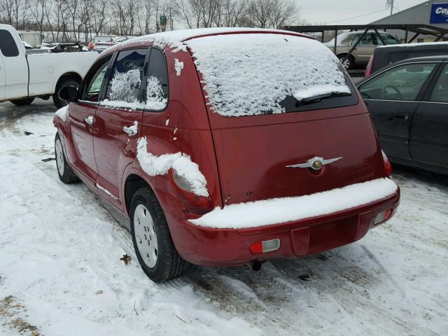 3A8FY48949T577054 - 2009 CHRYSLER PT CRUISER RED photo 3