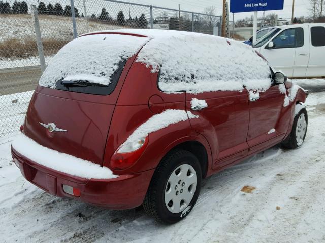 3A8FY48949T577054 - 2009 CHRYSLER PT CRUISER RED photo 4