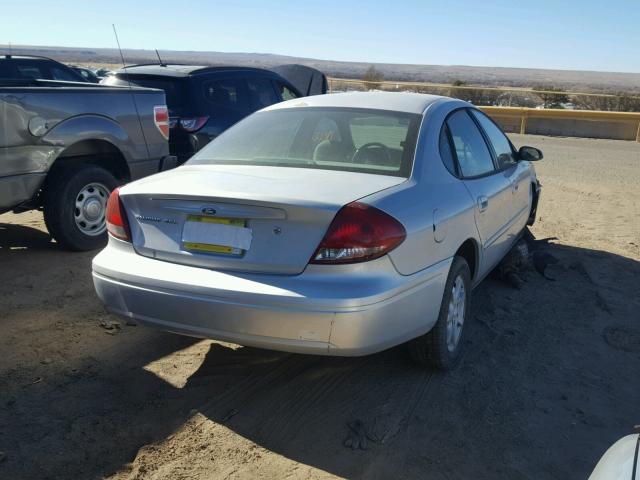 1FAFP56U86A173609 - 2006 FORD TAURUS SEL SILVER photo 4