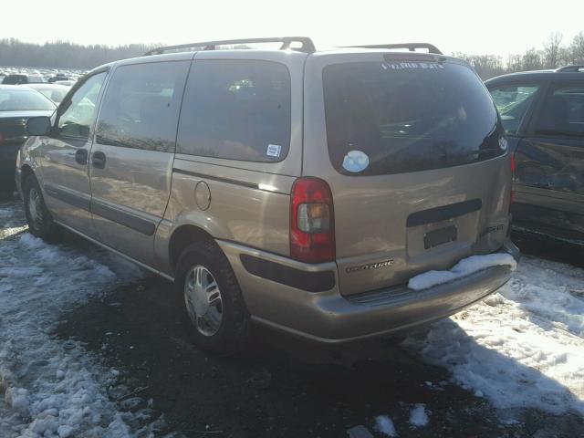 1GNDX03E94D153194 - 2004 CHEVROLET VENTURE BEIGE photo 3