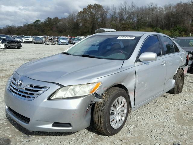 4T1BE46K37U584483 - 2007 TOYOTA CAMRY NEW SILVER photo 2