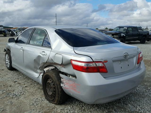 4T1BE46K37U584483 - 2007 TOYOTA CAMRY NEW SILVER photo 3