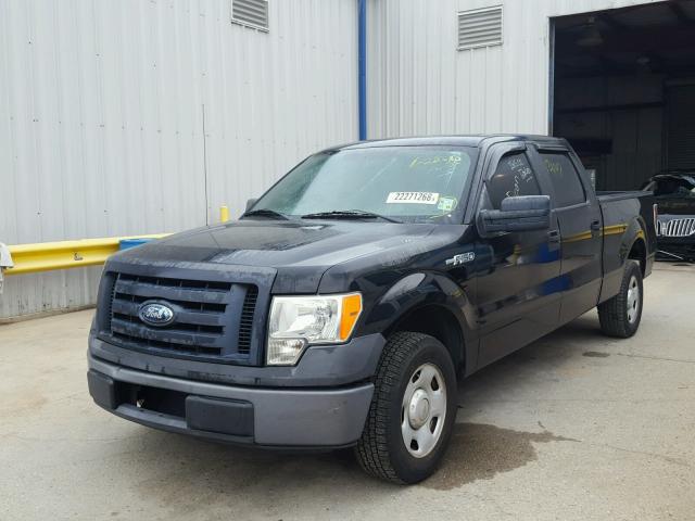 1FTRW12W09FB13180 - 2009 FORD F150 SUPER BLACK photo 2