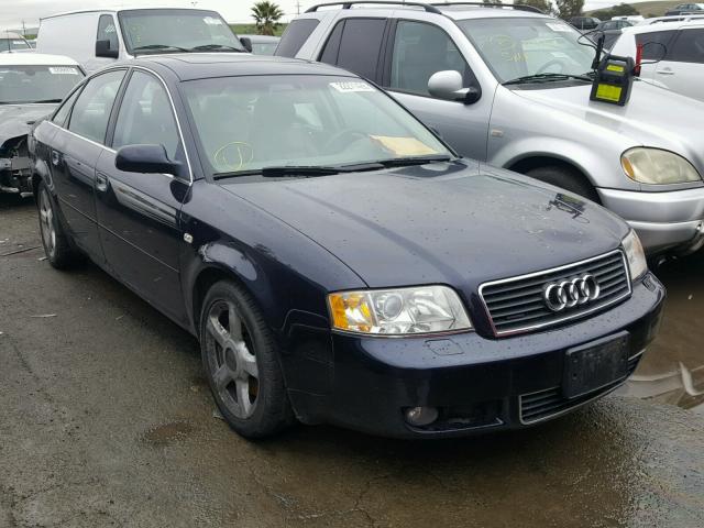 WAULD64B23N082494 - 2003 AUDI A6 2.7T QU BLUE photo 1