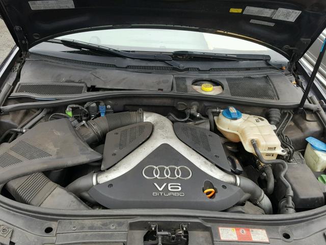 WAULD64B23N082494 - 2003 AUDI A6 2.7T QU BLUE photo 7