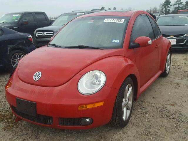 3VWSW31C57M520815 - 2007 VOLKSWAGEN NEW BEETLE RED photo 2