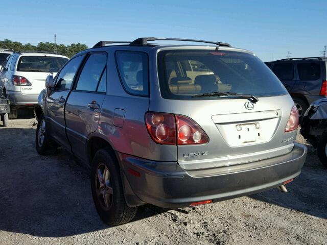 JT6GF10U1Y0059664 - 2000 LEXUS RX300 GRAY photo 3