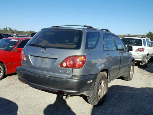 JT6GF10U1Y0059664 - 2000 LEXUS RX300 GRAY photo 4