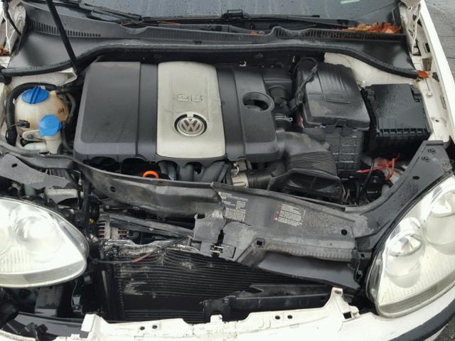 WVWBB71K48W212534 - 2008 VOLKSWAGEN RABBIT WHITE photo 7