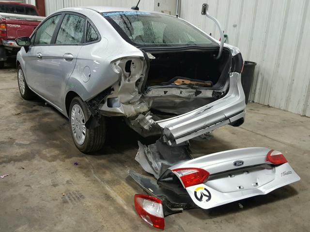 3FADP4AJ7GM142421 - 2016 FORD FIESTA S SILVER photo 3