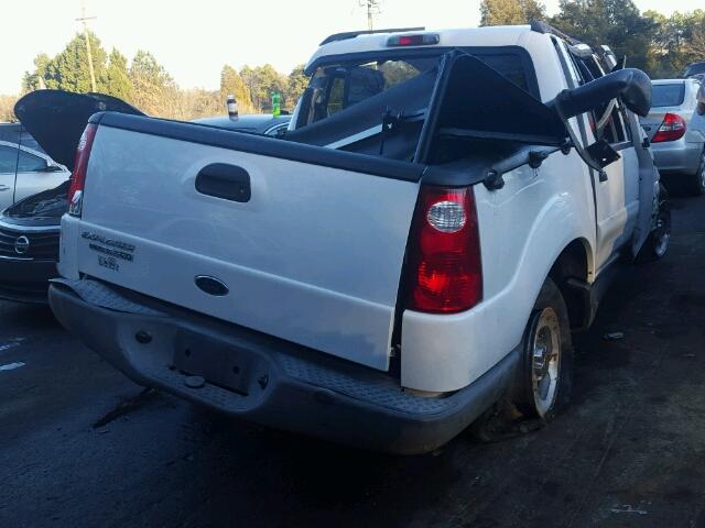 1FMZU67K44UB90627 - 2004 FORD EXPLORER S WHITE photo 4