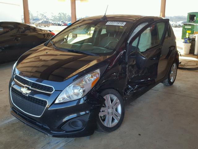 KL8CA6S96DC506034 - 2013 CHEVROLET SPARK LS BLACK photo 2