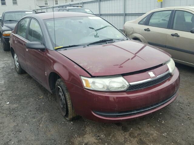 1G8AJ52F63Z112148 - 2003 SATURN ION LEVEL MAROON photo 1