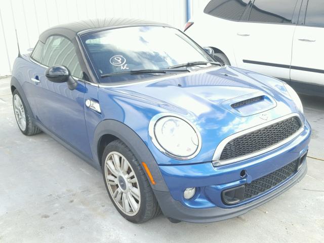 WMWSX3C59CT154641 - 2012 MINI COOPER COU BLUE photo 1