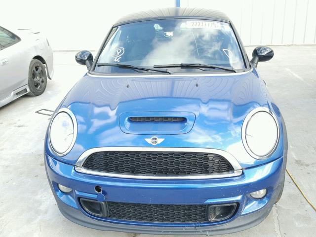 WMWSX3C59CT154641 - 2012 MINI COOPER COU BLUE photo 6