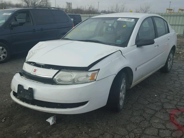 1G8AJ52F64Z185361 - 2004 SATURN ION LEVEL WHITE photo 2