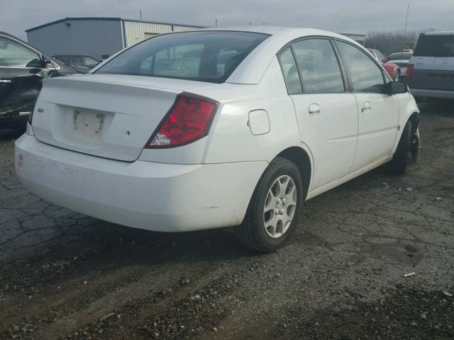 1G8AJ52F64Z185361 - 2004 SATURN ION LEVEL WHITE photo 4