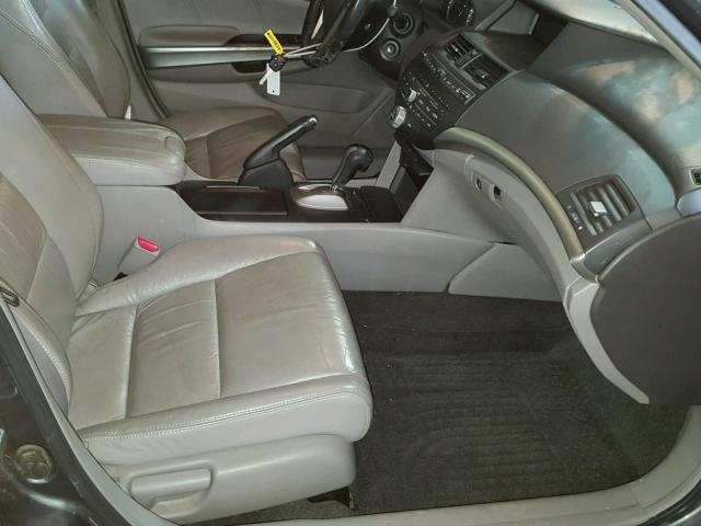 1HGCP26829A003119 - 2009 HONDA ACCORD EXL GRAY photo 5