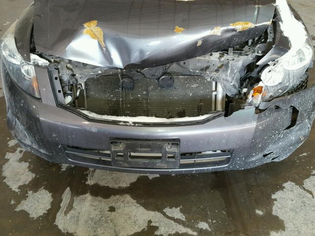 1HGCP26829A003119 - 2009 HONDA ACCORD EXL GRAY photo 9