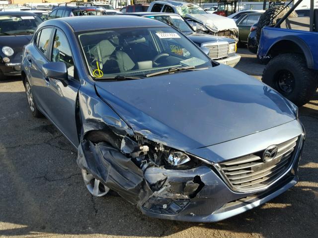 3MZBM1K70FM157012 - 2015 MAZDA 3 SPORT BLUE photo 1