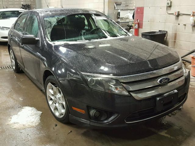 3FAHP0HA3BR241183 - 2011 FORD FUSION SE BLACK photo 1