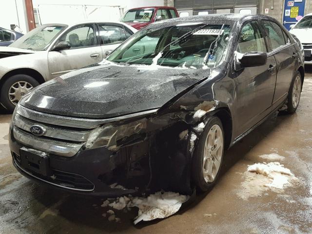 3FAHP0HA3BR241183 - 2011 FORD FUSION SE BLACK photo 2