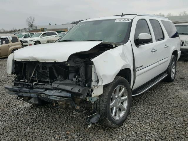 1GKFK66898J128624 - 2008 GMC YUKON XL D WHITE photo 2