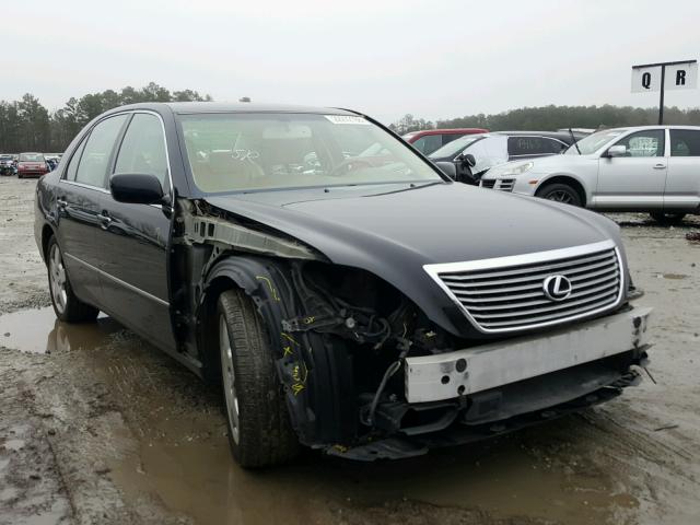 JTHBN36F955018089 - 2005 LEXUS LS 430 BLACK photo 1