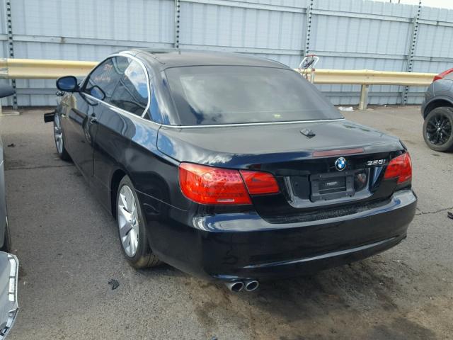 WBADW7C58CE730047 - 2012 BMW 328 I SULE BLACK photo 3