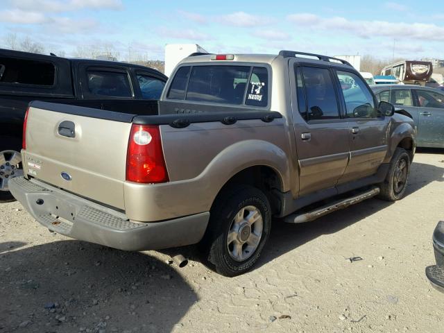 1FMZU77E02UB55578 - 2002 FORD EXPLORER S GOLD photo 4