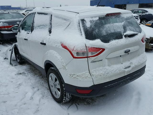 1FMCU0F7XDUB53307 - 2013 FORD ESCAPE S WHITE photo 3