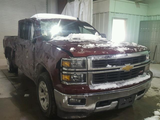 1GCVKREC5FZ216938 - 2015 CHEVROLET SILVERADO RED photo 1