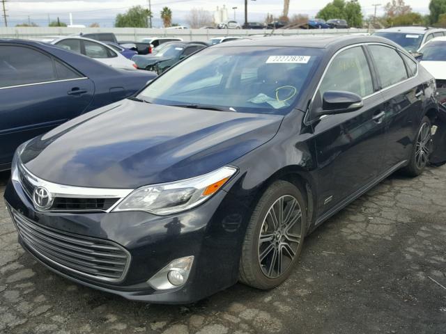 4T1BK1EBXFU145613 - 2015 TOYOTA AVALON XLE BLACK photo 2