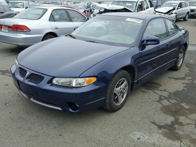 1G2WP12K91F158138 - 2001 PONTIAC GRAND PRIX BLUE photo 2