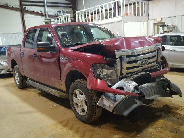 1FTFW1EF3BKD06659 - 2011 FORD F150 SUPER RED photo 1