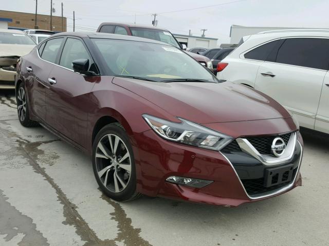 1N4AA6AP7HC452432 - 2017 NISSAN MAXIMA 3.5 RED photo 1