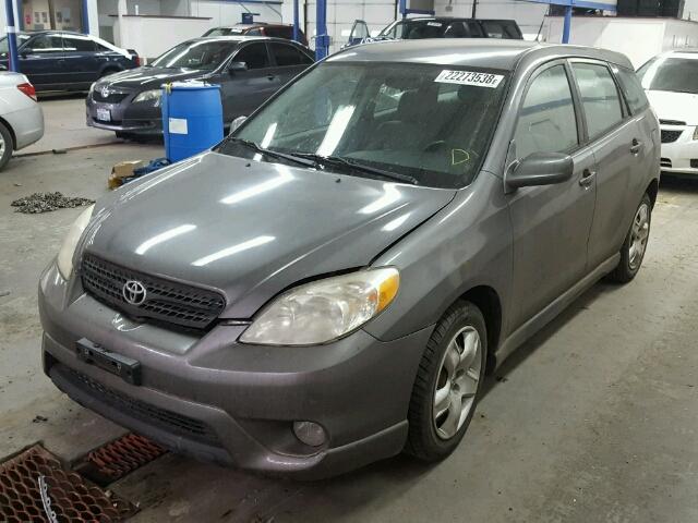 2T1KR32E57C641928 - 2007 TOYOTA COROLLA MA GRAY photo 2