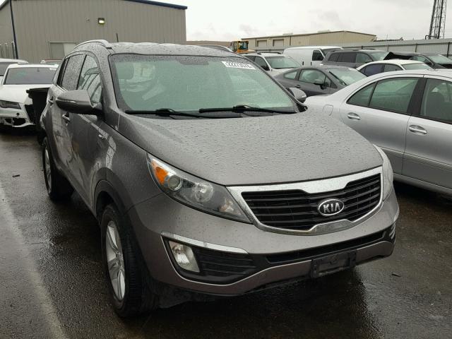 KNDPBCA27B7083382 - 2011 KIA SPORTAGE L CHARCOAL photo 1