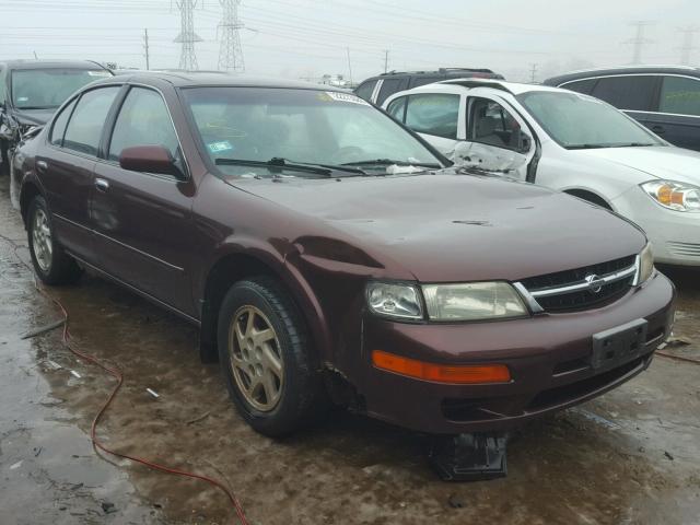 JN1CA21D6VT820907 - 1997 NISSAN MAXIMA GLE MAROON photo 1