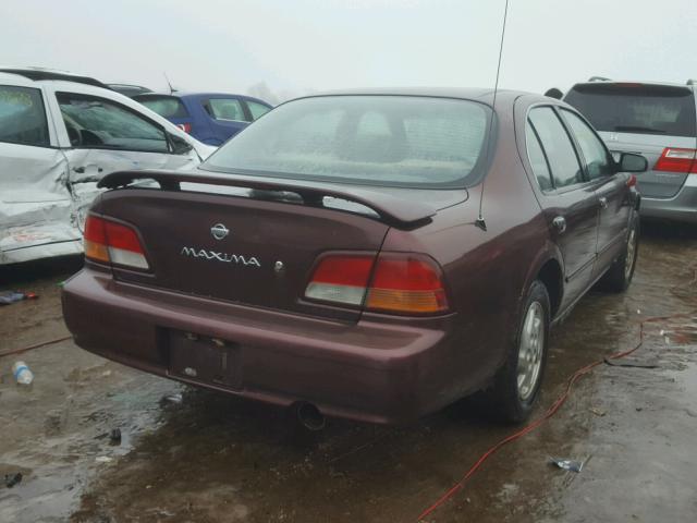 JN1CA21D6VT820907 - 1997 NISSAN MAXIMA GLE MAROON photo 4