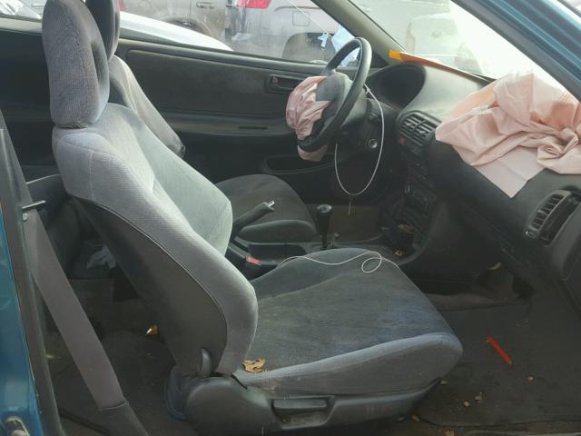 JH4DC4352SS001339 - 1995 ACURA INTEGRA LS GREEN photo 5